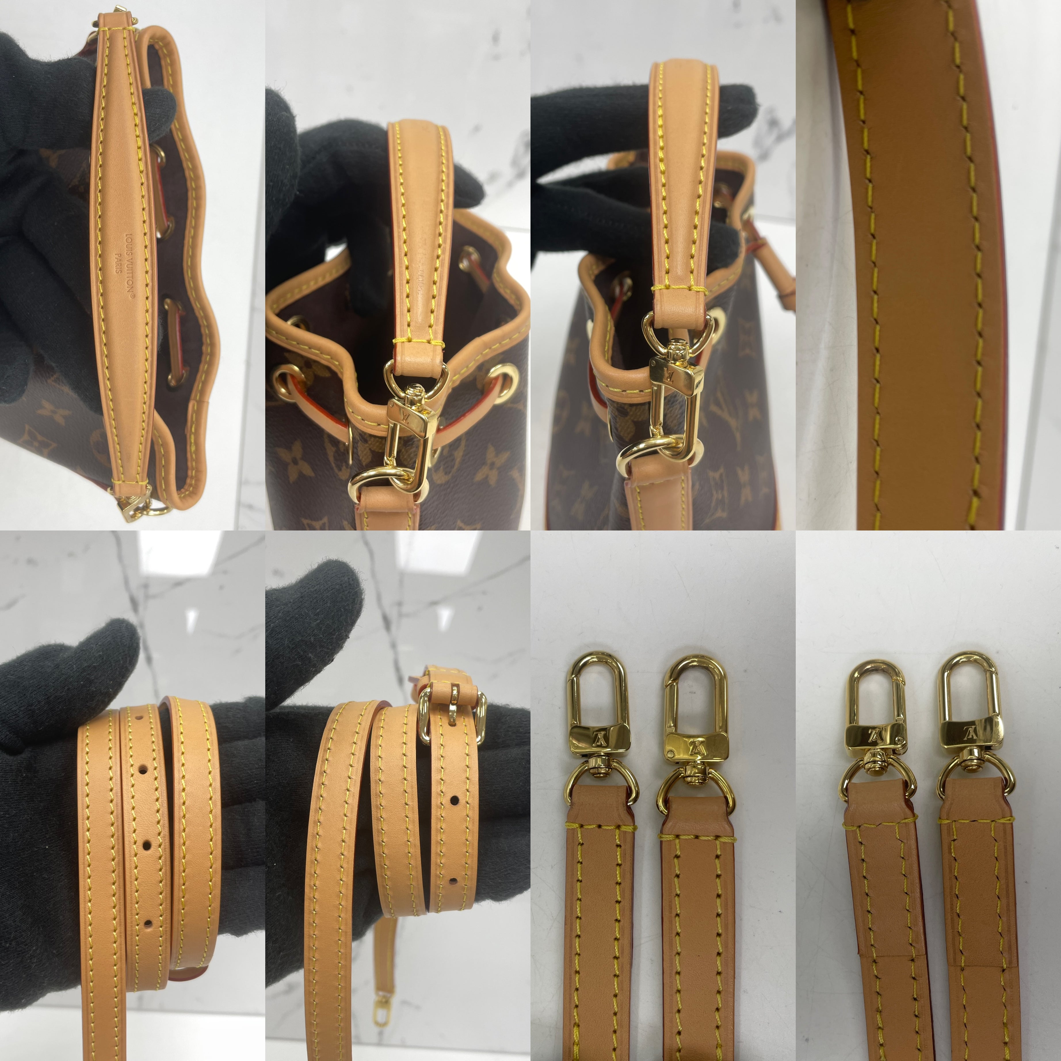 Louis Vuitton Nano Noé — Brown Monogram Coated Canvas (RFID)