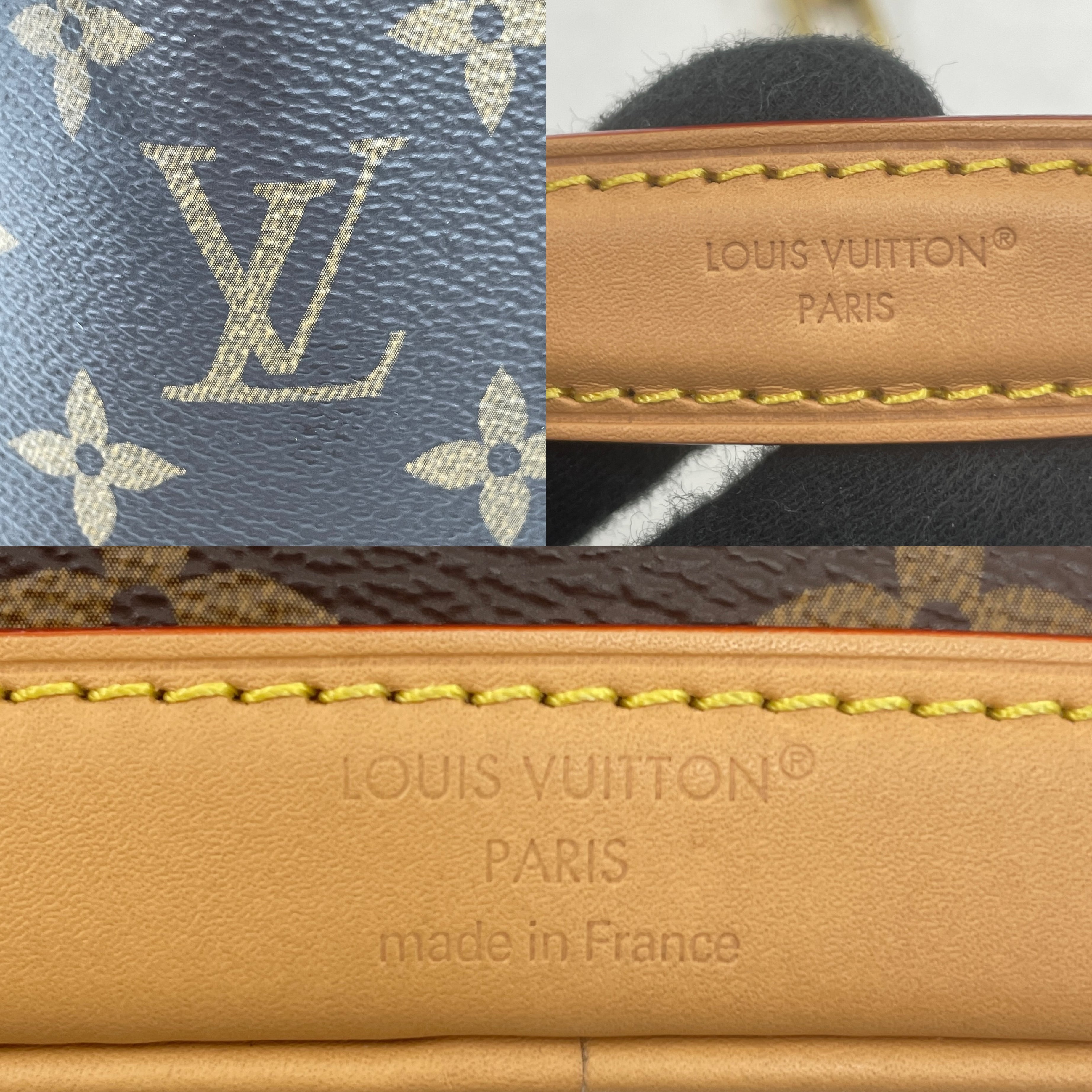 Louis Vuitton Nano Noé — Brown Monogram Coated Canvas (RFID)