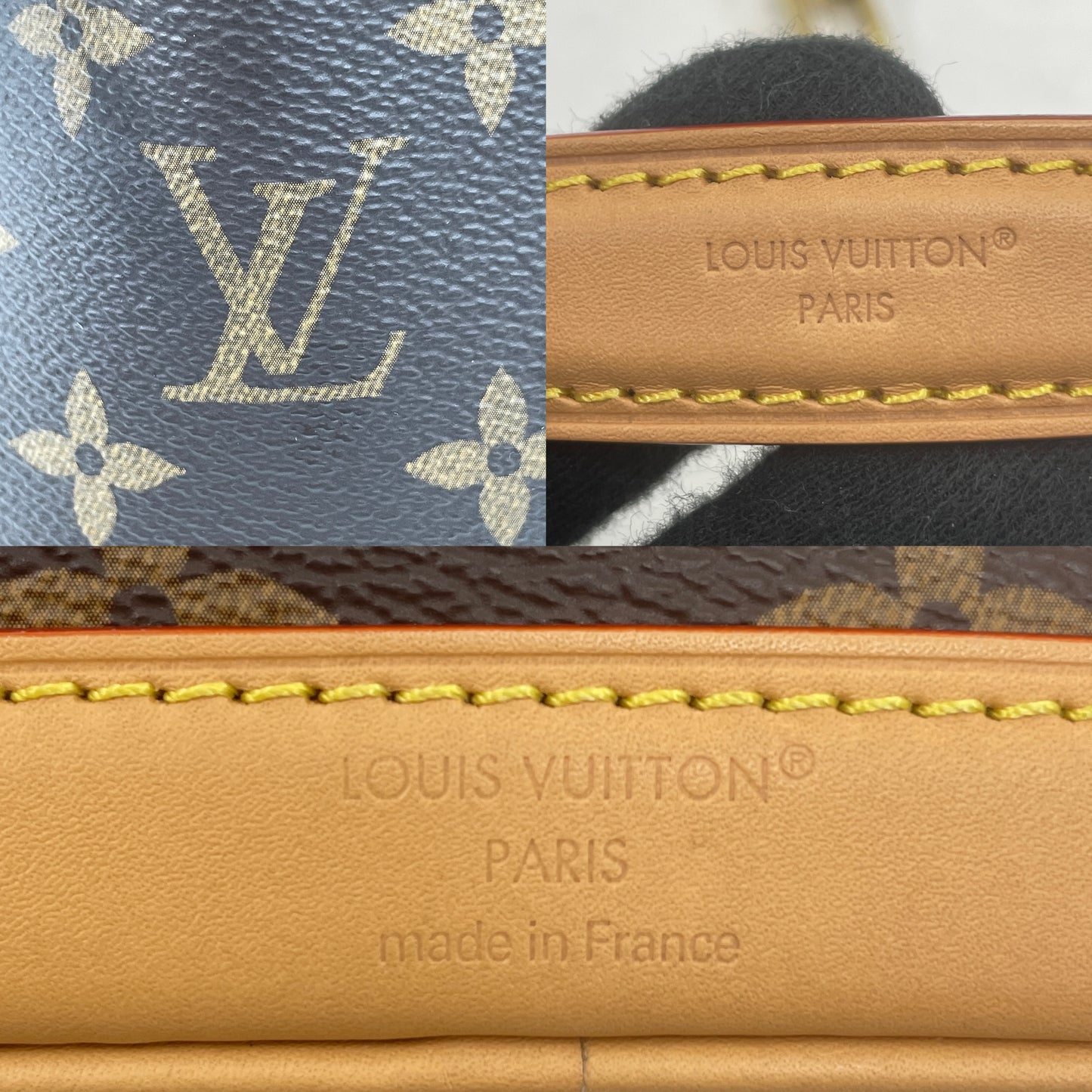 Louis Vuitton Nano Noé — Brown Monogram Coated Canvas (RFID)